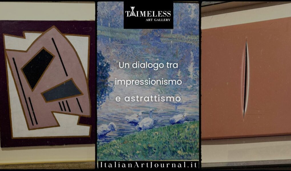 Alla Taimeless Art Gallery, il dialogo tra impressionismo e astrattismo