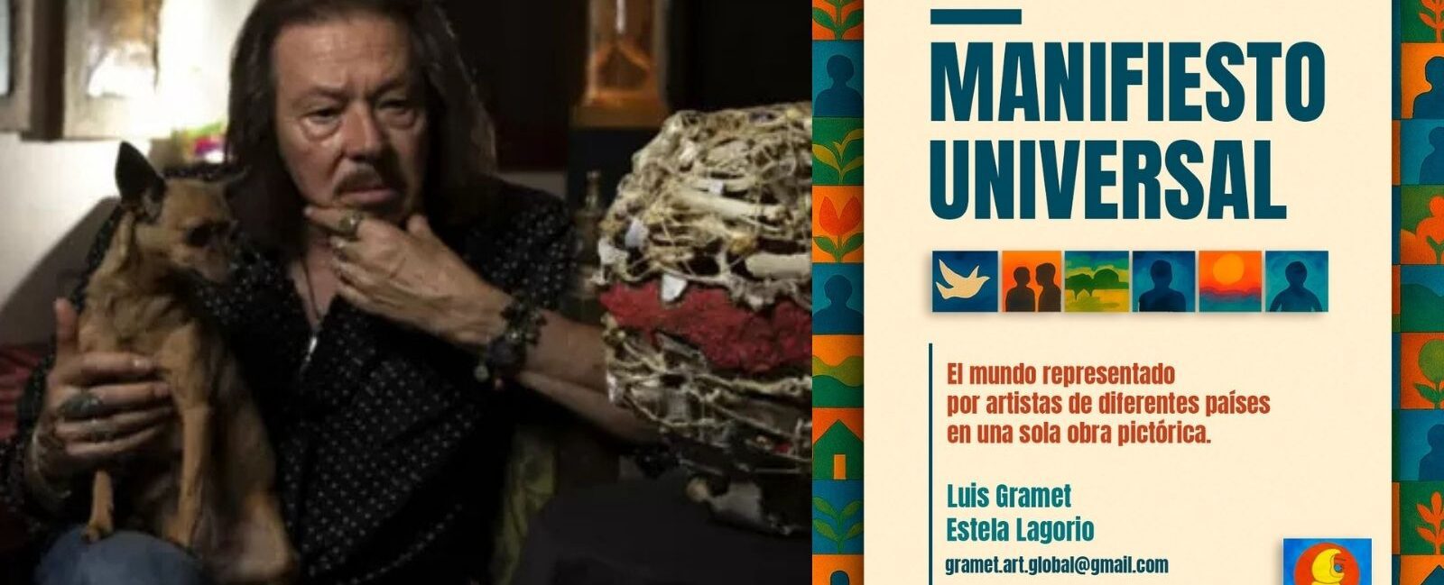 La Tela Magna sarà la prima opera d'arte planetaria: è il Manifiesto Universal di Luis Gramet