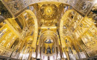 Guida a Palermo, interni della cattedrale
