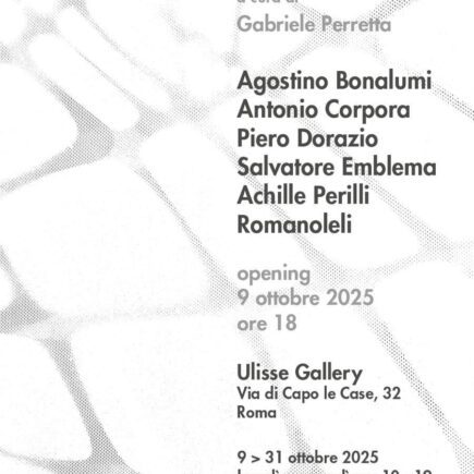Mostre ottobre a Roma: l’origine e il suo oltre. Il comunicato