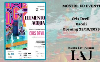 Cris Devil e l'acqua: la riflessione che sbarca a Bacoli