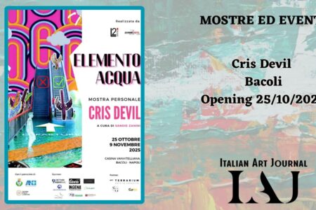 Cris Devil e l'acqua: la riflessione che sbarca a Bacoli