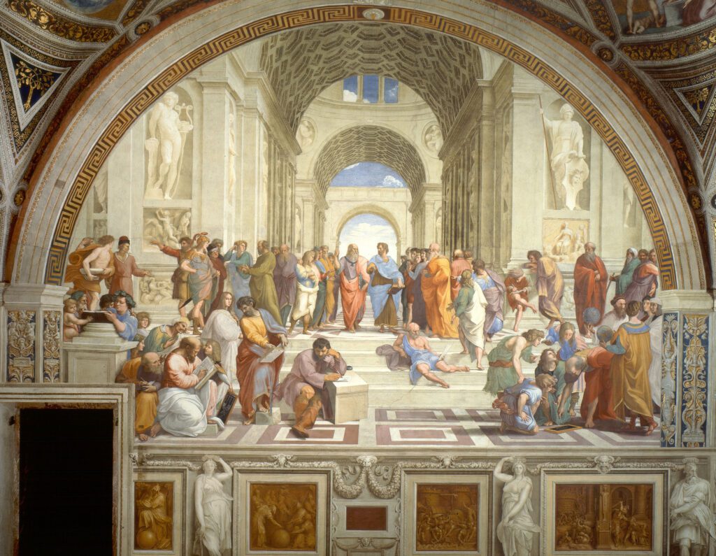 La Scuola di Atene: come decifrare i 58 personaggi del capolavoro di Raffaello