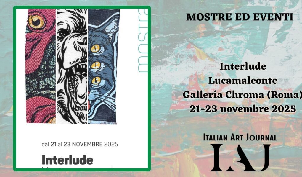 Mostre Novembre 2025: Lucamaleonte trasforma la street art, per scoprire il lato intimo dell'arte urbana