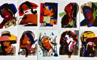 nel 1975, all'apice della fama, scelse come soggetti delle sue opere drag queen afroamericane e portoricane