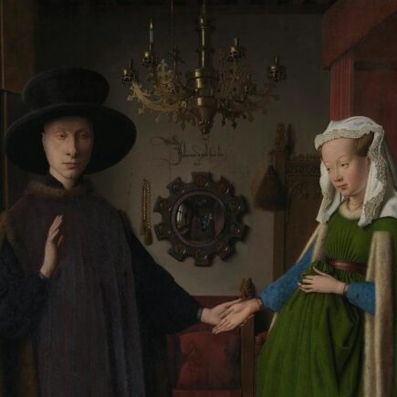 Jan van Eyck: l'olio, lo specchio e la nascita dello sguardo moderno