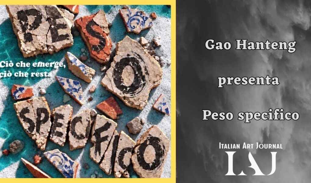 Gao Hanteng presenta Peso specifico: quanto pesa ciò che resta, quando un oggetto perde il suo posto
